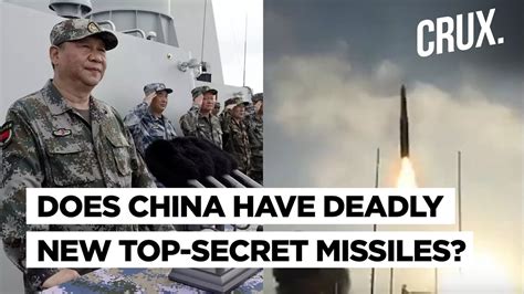 Chinas Mysterious Hypersonic Anti Ship Missile Launches I Beijing Won
