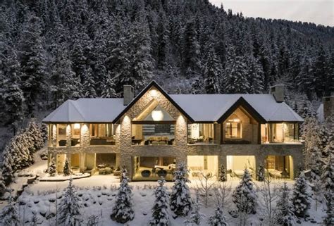 The 1001 Ute Avenue Mansion In Aspen Colorado Can Be Yours For 75 Million