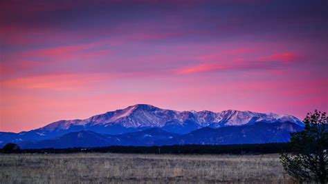 Mountains From Pikes Peak Colorado Image Free Stock Photo Public