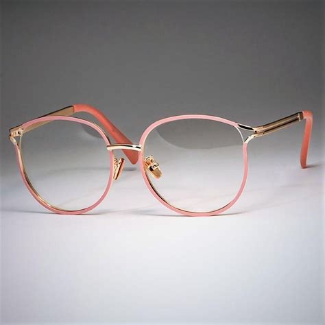 Ladies Cat Eye Glasses Frames For Women Metal Frame Optical Fashion Ey Hesheonline Pink