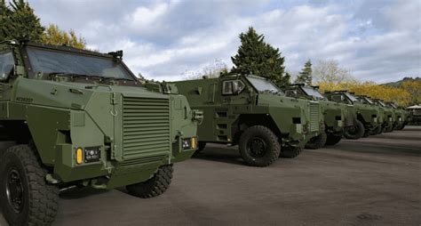 New Zealand Receives First Batch Of Bushmaster Vehicles From Australia