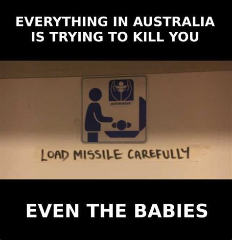Everything In Australia Is Trying To Kill You Load Missile Carefully