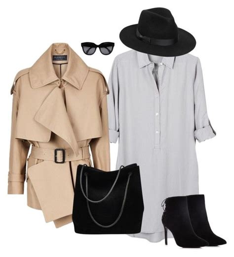 Detective Chic By Hilagalam Liked On Polyvore Featuring United By Blue Burberry CÃ Line