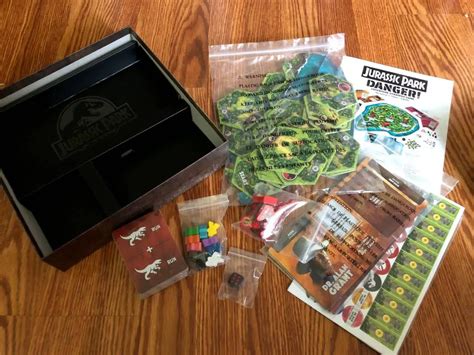 New Board Game Jurassic Park Danger Outnumbered 3 To 1