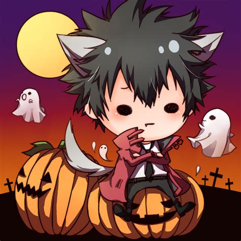 Anime Boy Chibi Halloween Favimcom 2196384 Anime Chibi Neko Boy