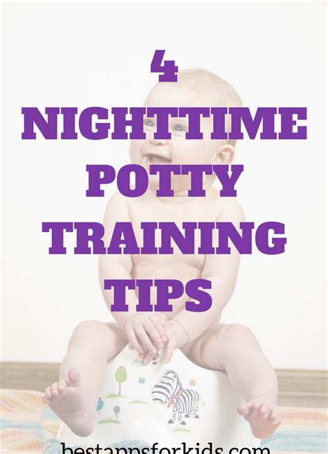 4 Helpful Nighttime Potty Training Tips New Parent Advice