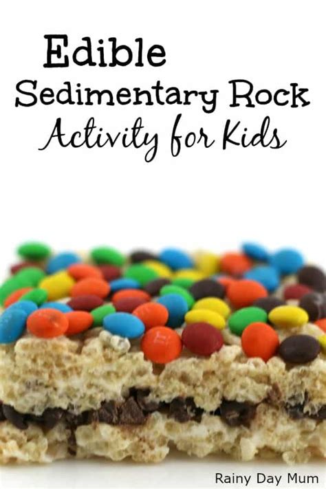 Edible Sedimentary Rock Activity Simple Geology For Kids