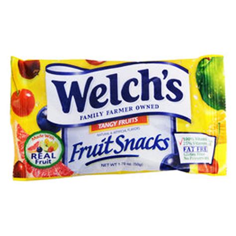 Welchs Fruit Snacks Tangy Fruits 24ct Non Chocolate Candy Mints