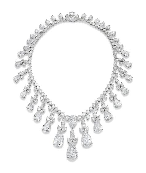 An Impressive Diamond Fringe Necklace By Harry Winston Christies