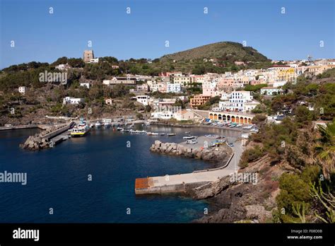 Harbor Of Ustica Island Ustica Italy Stock Photo Alamy
