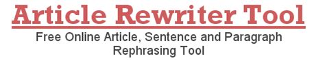 Rewriting can be a difficult task, but this tool will make it easy and help you and your essay avoid plagiarism. 9 Best Free Article Rewriter Tool and Spinner Tools for ...