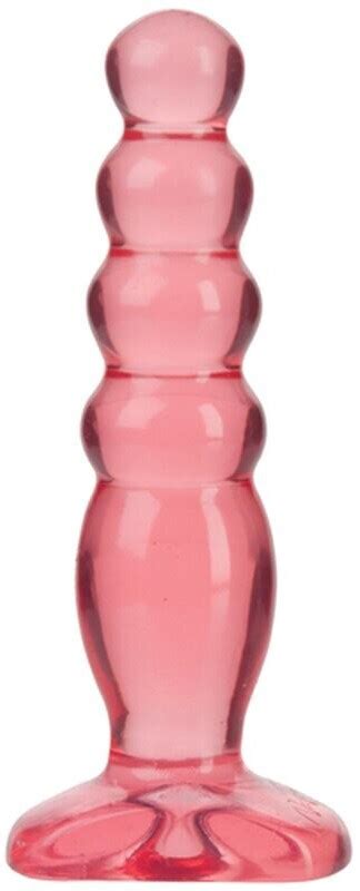 Doc Johnson Crystal Jellies Anal Delight Pink Ab