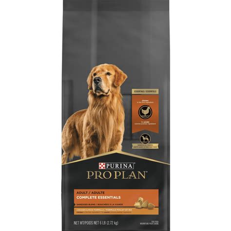 Purina Pro Plan Adult Shredded Blend Chicken And Rice Formula Dry Dog Fo