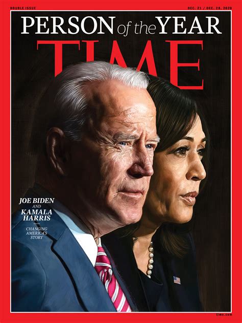 Time 2020 Person Of The Year Joe Biden And Kamala Harris President