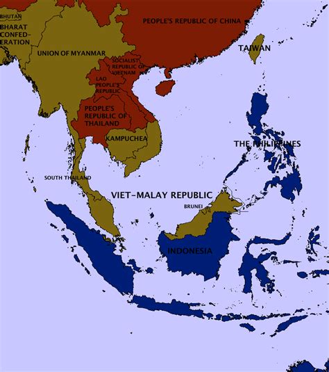 Image Southeast Asia 1980 Tripartite Cold Warpng Alternative