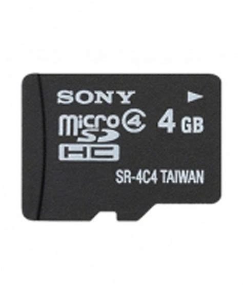 Sony Micro Sd 4gb Memory Card Memory Card Buy Sony Micro Sd 4gb Memory