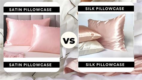 Choosing A Satin Vs Silk Pillowcase Rockholder Uk