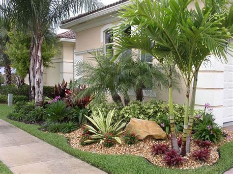 30 Gorgeous Tropical Landscape Designs Front Yard Florida