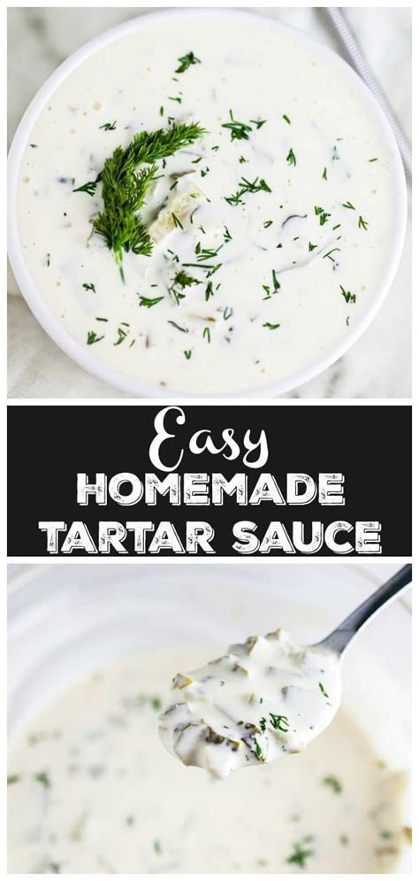 This Is The Best Easy Homemade Tartar Sauce Recipe Making