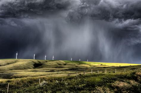 Storm Clouds Saskatchewan | Rain storm photography, Storm photography, Windmills photography