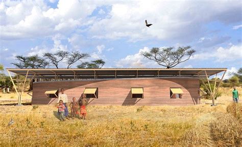Ukuta Wa Maisha Is A Rammed Earth Housing Proposal For Tanzania Water