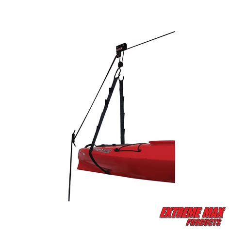 Extreme Max 30040204 Kayak Canoe Hoist And Lift 120 Lb Capacity