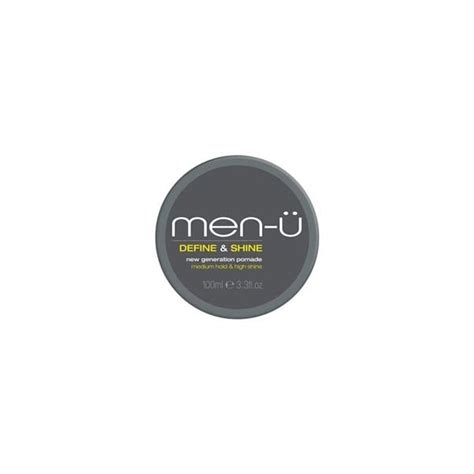 I use a pea sized amount of this, warm it up in between my. Men-u Define & Shine Pomade