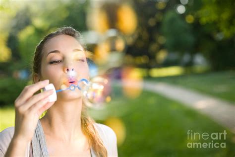 As Easy As Blowing Bubbles Photograph By Alstair Thane