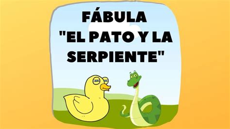 Fábula El Pato Y La Serpiente Fábulas De Tomás De Iriarte