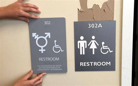 No More Stick Figures On Gender Neutral Bathrooms At Unc After Student