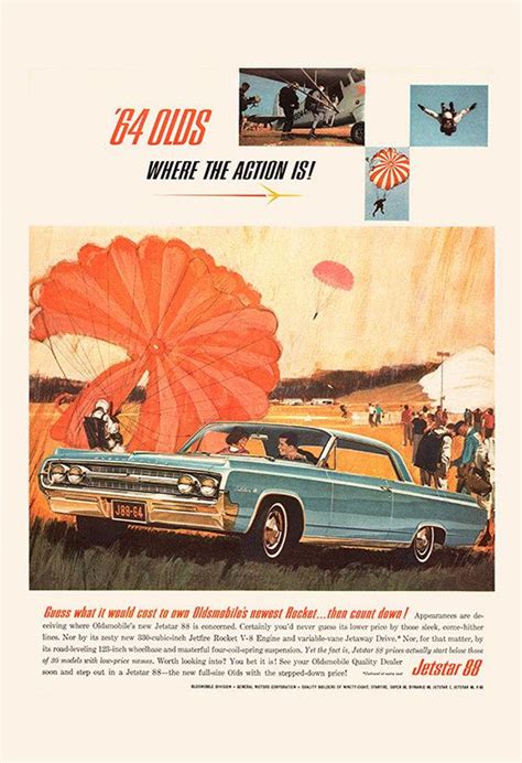 Vintage 1964 Car Ad Retro Car Ad Classic Car Ad Etsy Canada Retro