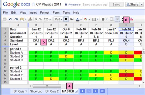 Select the area which you want to import. Excel Spreadsheet To Track Student Progress Google ...
