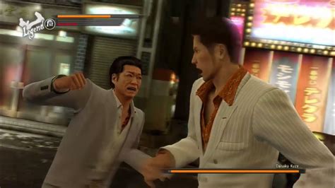 Yakuza 0 Daisaku Kuze Qte Final Fight Youtube