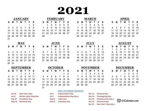 2021 Calendar Calendar Options Riset