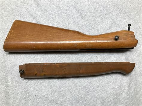 Vintage Daisy Model B Bb Gun Rifle Wood Stock Forearm And Screws Ebay