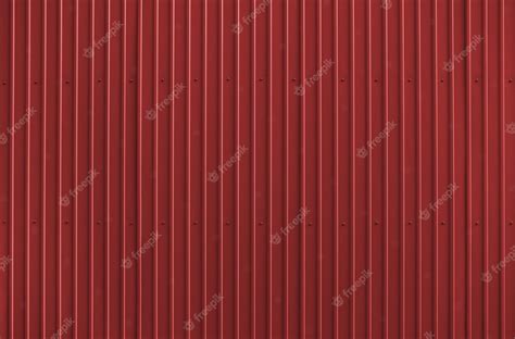 Premium Photo Texture Of Red Metal Roofing