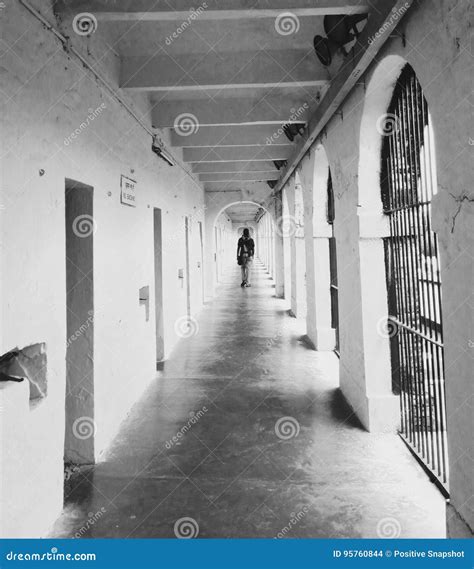 Cellular Jail Andaman Stock Photo Image Of Corridor 95760844