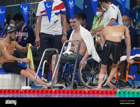 Tokio Japan 30th Aug 2021 Paralympics Para Swimming Men 200m