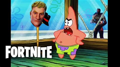 Patrick Fights A Noob From Fortnite Youtube