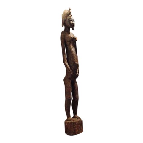 Antique African Female Fertility Statue Bangwa Congo Chairish
