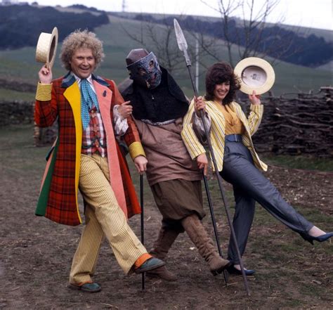 Doctor Who Played By Colin Baker With Companion Peri Played By Nicola Bryant In 1986 Photo