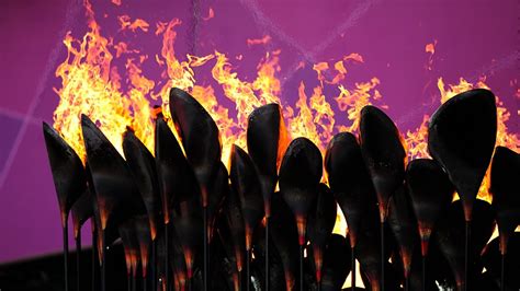 thomas heatherwick on the meaning behind the olympic cauldron itv news london