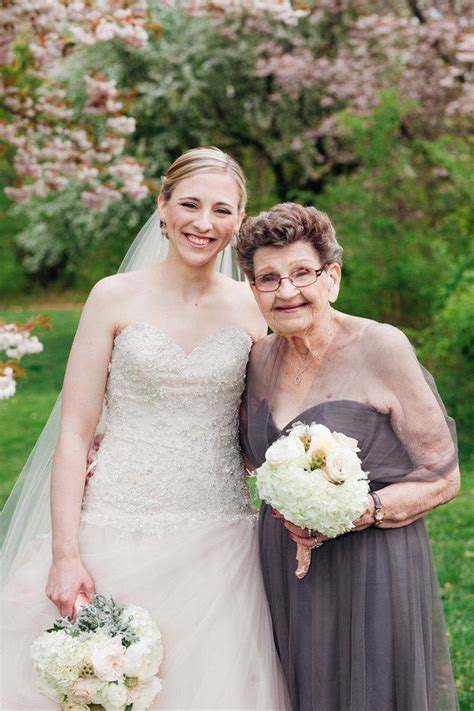 this bride asked her 89 year old grandma to be her bridesmaid bridesmaid bride beautiful