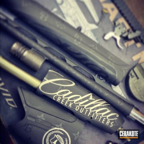 Beretta A400 Shotgun Cerakoted Using Savage Stainless Graphite Black