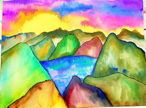 Smart Class Watercolor Landscapes