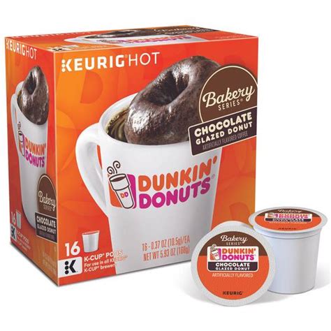Dunkin donuts chocolate donut coffee. Dunkin' Donuts Chocolate Donut Coffee K - Cups
