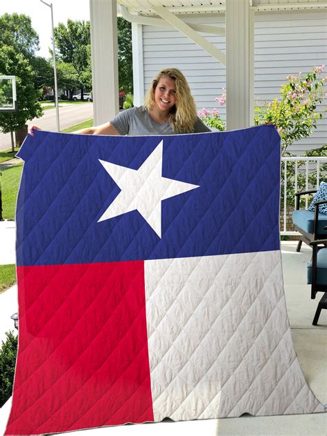 Texas Quilt Blanket 02 Blanketshub