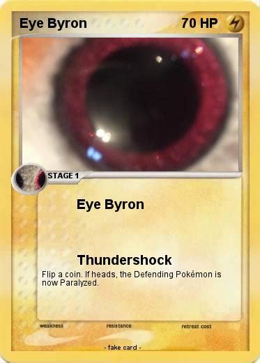 Pokémon Eye Byron Eye Byron My Pokemon Card