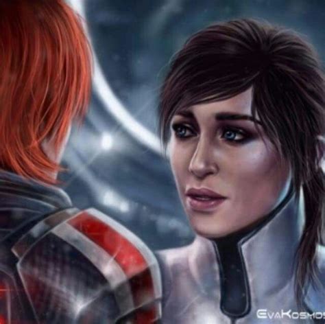 Sara Ryder Meeting Commander Jane Shepard Legacy AndromedaRedifined Mass Effect Universe