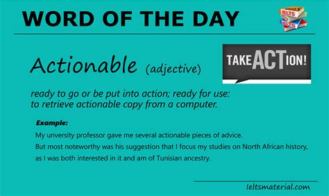 The wiktionary word of the day. Word of The Day - Obtainable for IELTS Writing Task 2